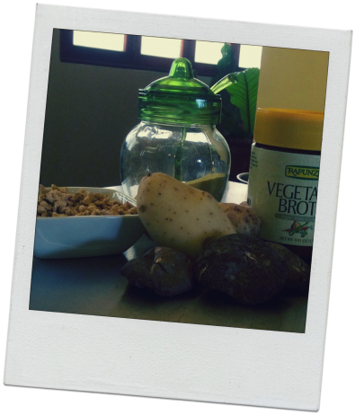 Shitake Protein Potatoes Ingredients