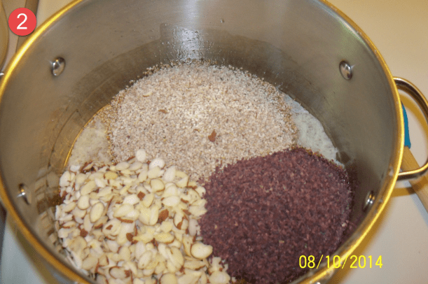 add almonds