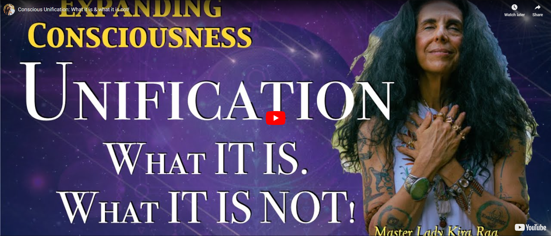 Conscious Unification: What it is & what it is not!